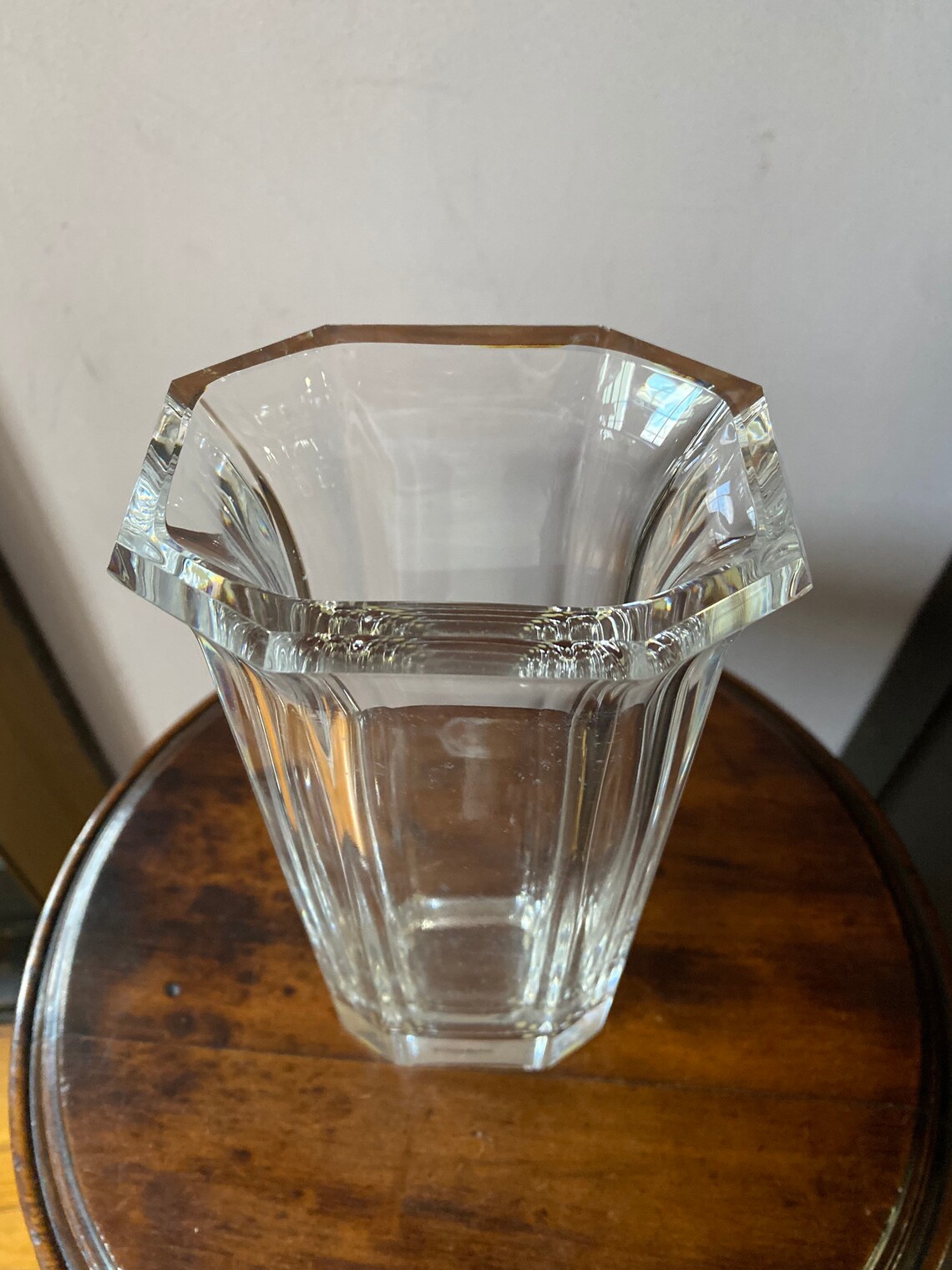 Kosta Boda Crystal Vase Signed by the Artist Eden Falk. Etsy Canada