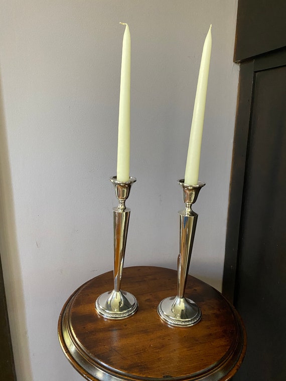 Crown sterling weighted candle holders discount