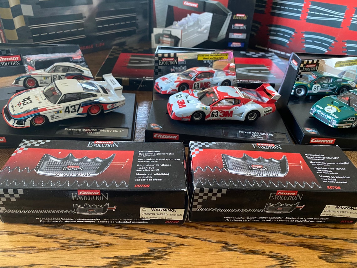 Carrera Evolution Professional Slot Car Racing Set Etsy