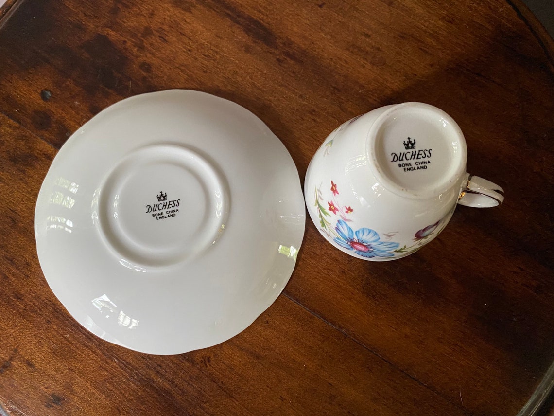 Vintage Duchess Fine Bone China Tea Cup. Delicate Demitasse Etsy