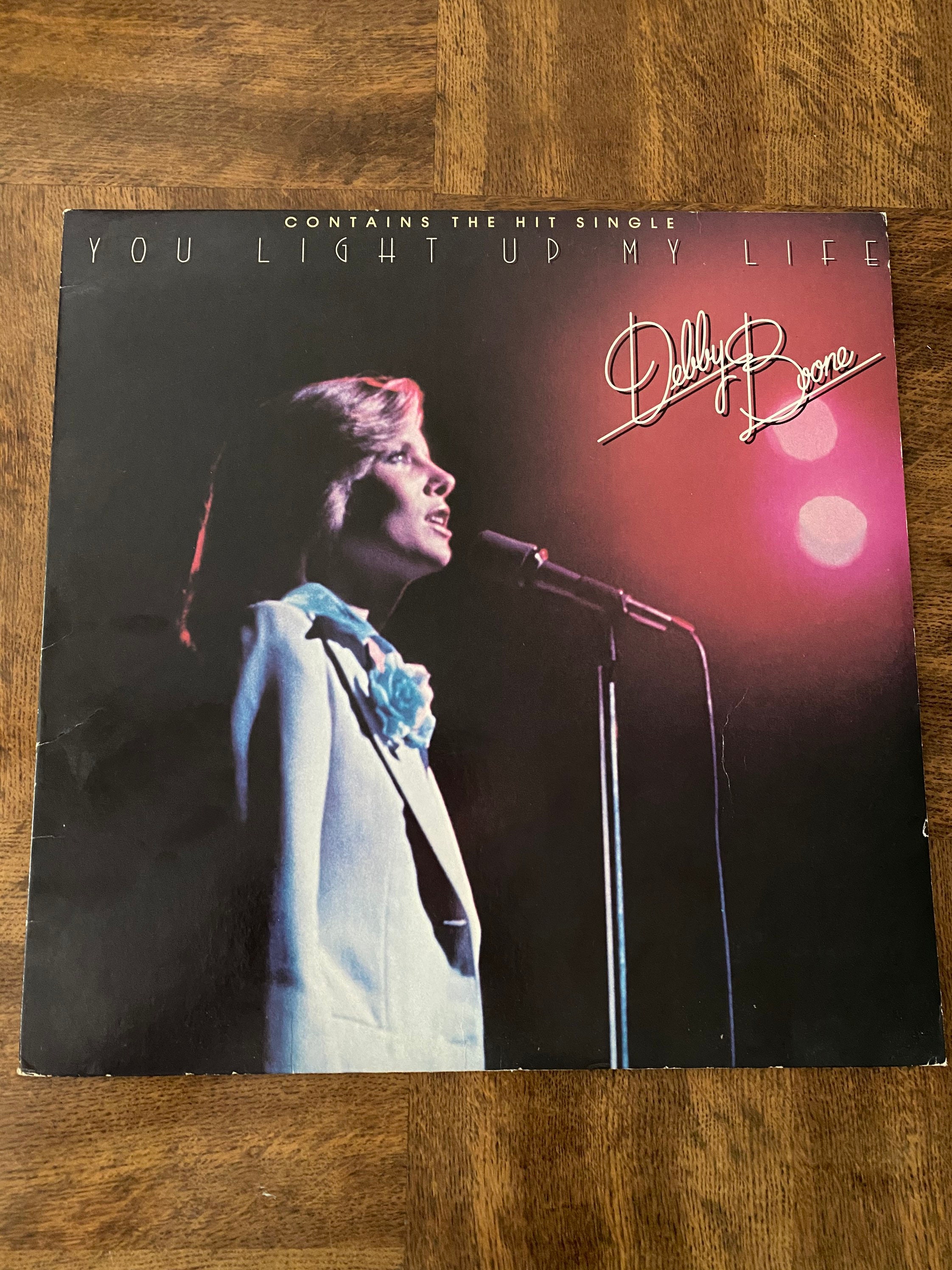 Debbie Boone 1977 Vinyl Record Album You Light Up My Life.