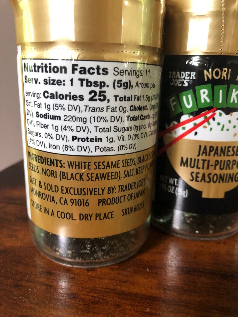 Trader Joes Japanese multipurpose seasoning Etsy Trader Joes Japanese multipurpose seasoning Etsy