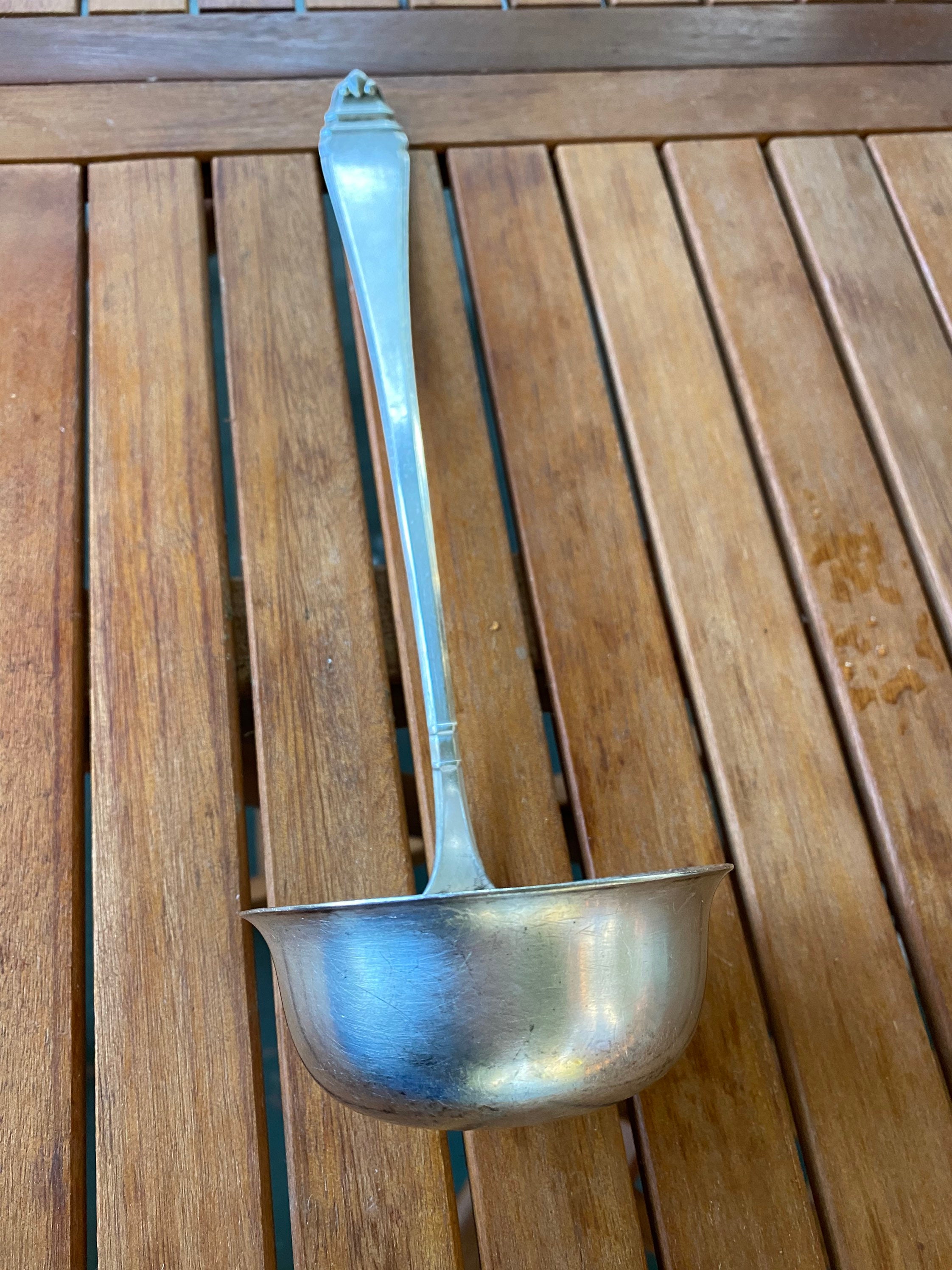 Antique Silver Plated Soup Ladle Made in the 1930s in Germany - Etsy