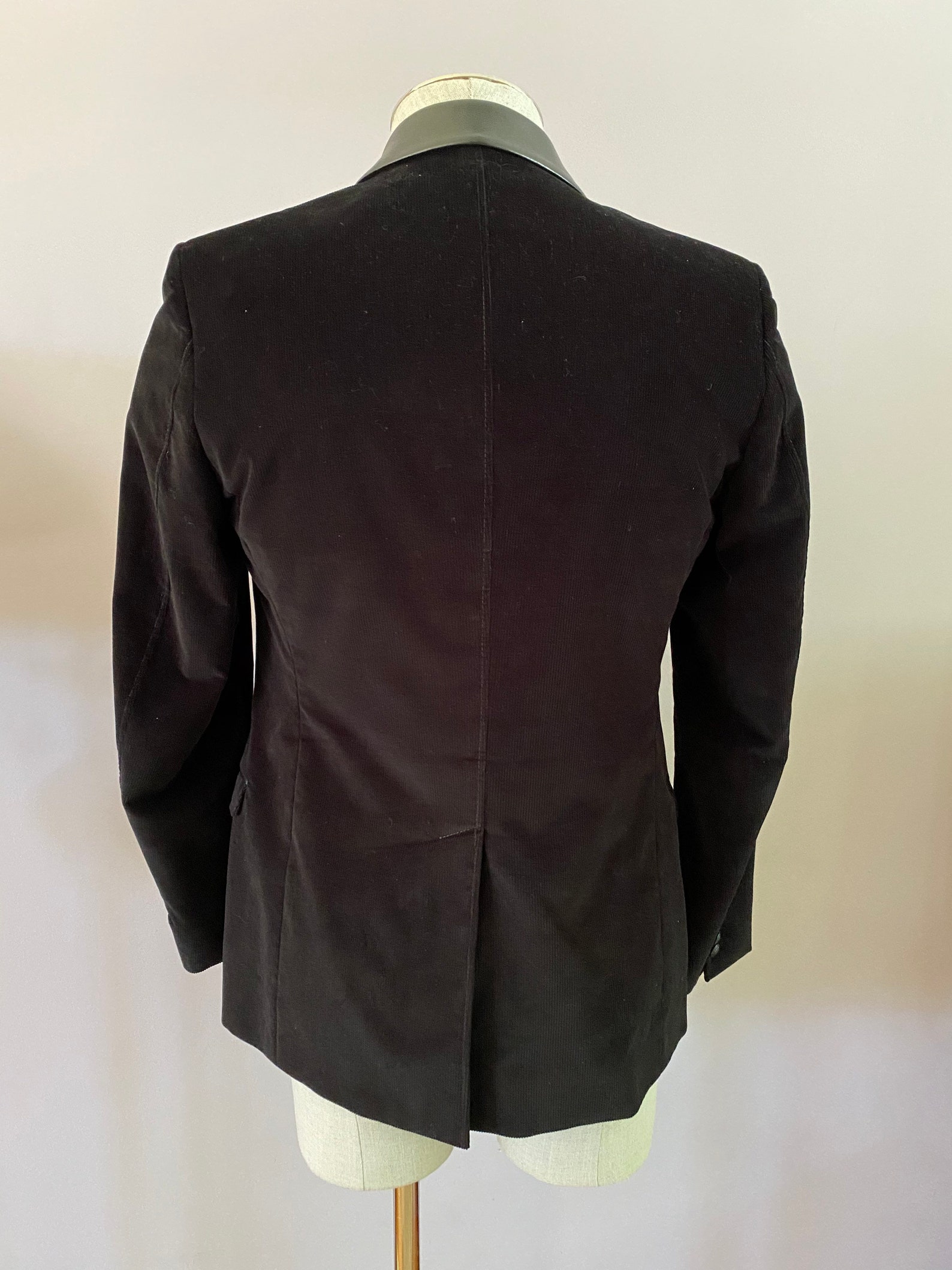 Vintage Gucci Mens Black Label Corduroy Dinner Jacket With - Etsy