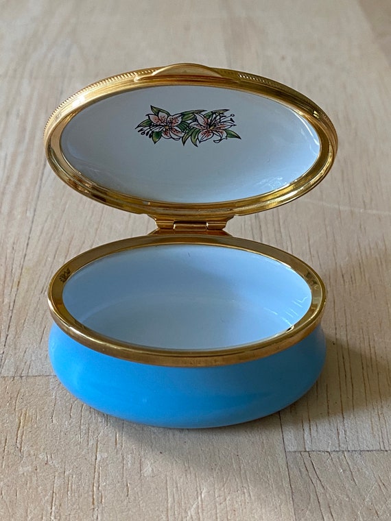 英国STAFFORDSHIRE ENAMELS ピルケース　テディベアピルケース 英国STAFFORDSHIRE ENAMELS ピルケース テディベアピルケース