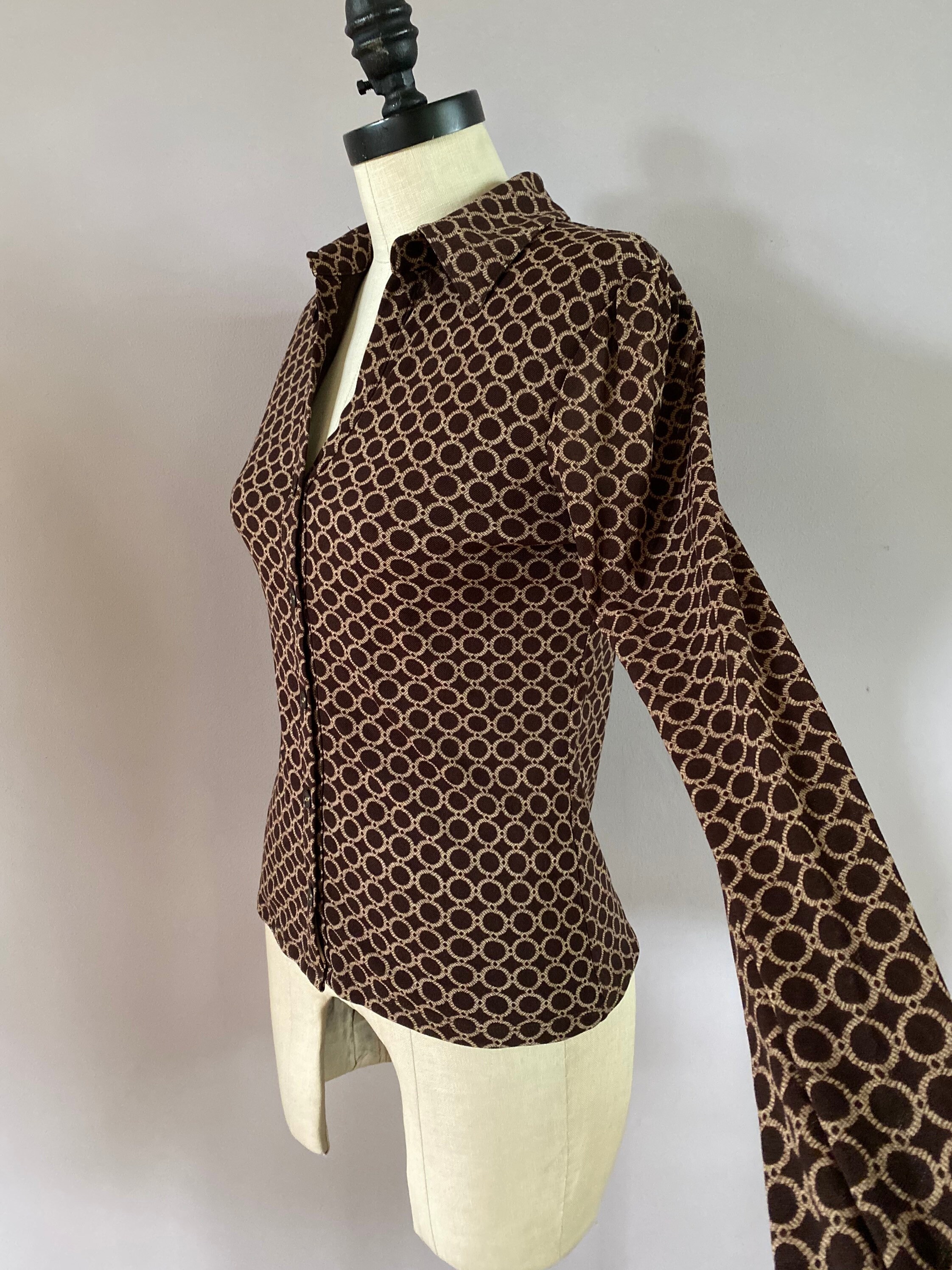 Vintage Sigrid Olsen Blouse Size XS 
