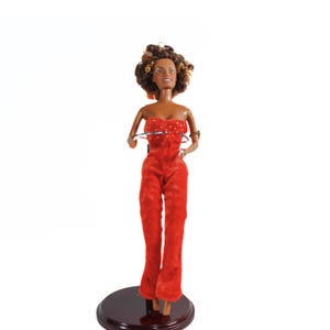 Vintage 1997/1998 Scary Spice Barbie Doll – Spice Girls Collection – Rare Galoob Doll, 11.5&quot; – Collector&#39;s Item, Used Condition