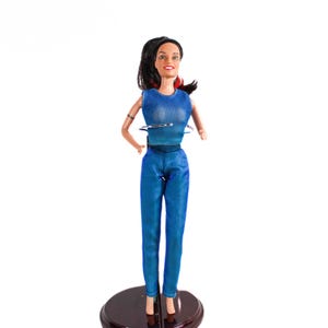Vintage 1997/1998 Sporty Spice Barbie Doll – Spice Girls Collection – Rare Galoob Doll, 11.5&quot; – Collector&#39;s Item, Used Condition