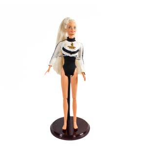 Vintage 1996 Georgia Tech University Cheerleader Barbie – Mattel – Collector’s Item, Used Condition, Missing Accessories