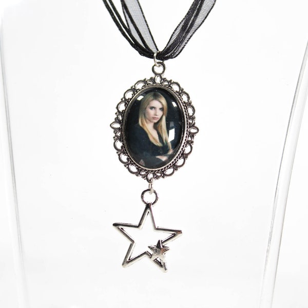 CLEARANCE Celestial Witch "Mad Maddie" Madison Coven Necklace Gothic Ribbon AHS Jewlery Witch Aesthetic Jewelry Gift for Her