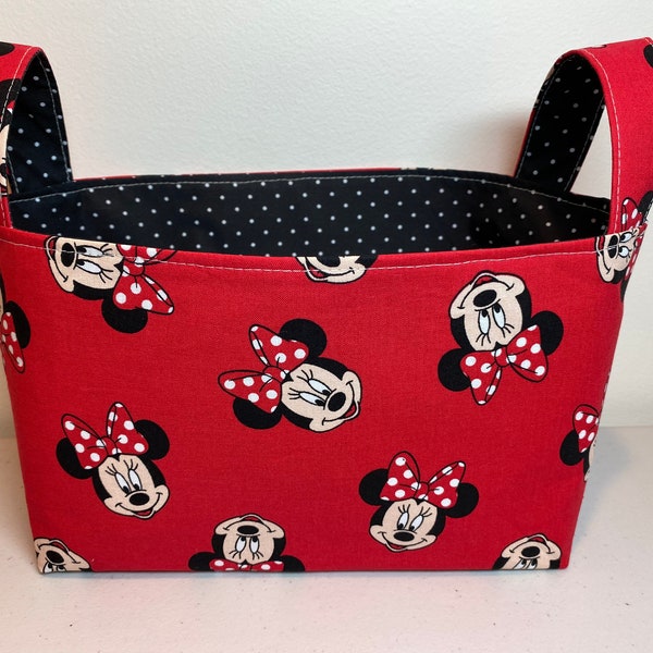 Minnie Mouse Basket Etsy