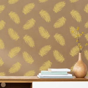 Palm Leaf Decals, Monstera Wall Decals, Tropical Leaf Decals, Palm Leafs Decals, Palm Leaf Stickers, Gift For Her, Wife Gift AD222