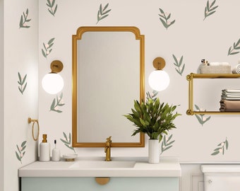 Tangerine wall decals, mandarine wall stickers, clementine wall decals, orange wall decor, nursery decor boho gender neutral