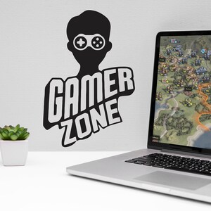 Gamer Zone wall decal eat sleep game controller wall art For Kids Bedroom Vinyl Wall Stickers Gamer Room Decor AD251