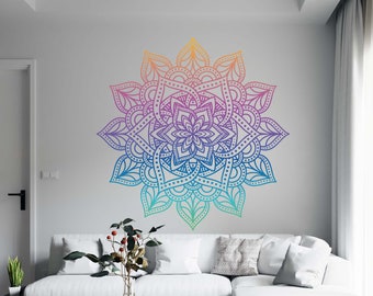 Mandala Edge Wall Art Decal Sticker FL31 Mandala Edge Wall Art Decal Sticker FL31