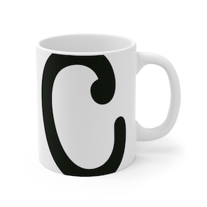 The Ultimate Monogram Mug - C