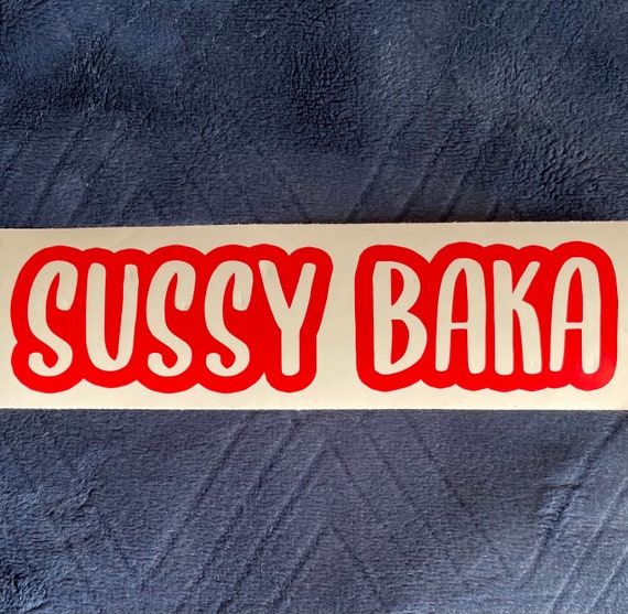 Sussy baka Stickers, Unique Designs