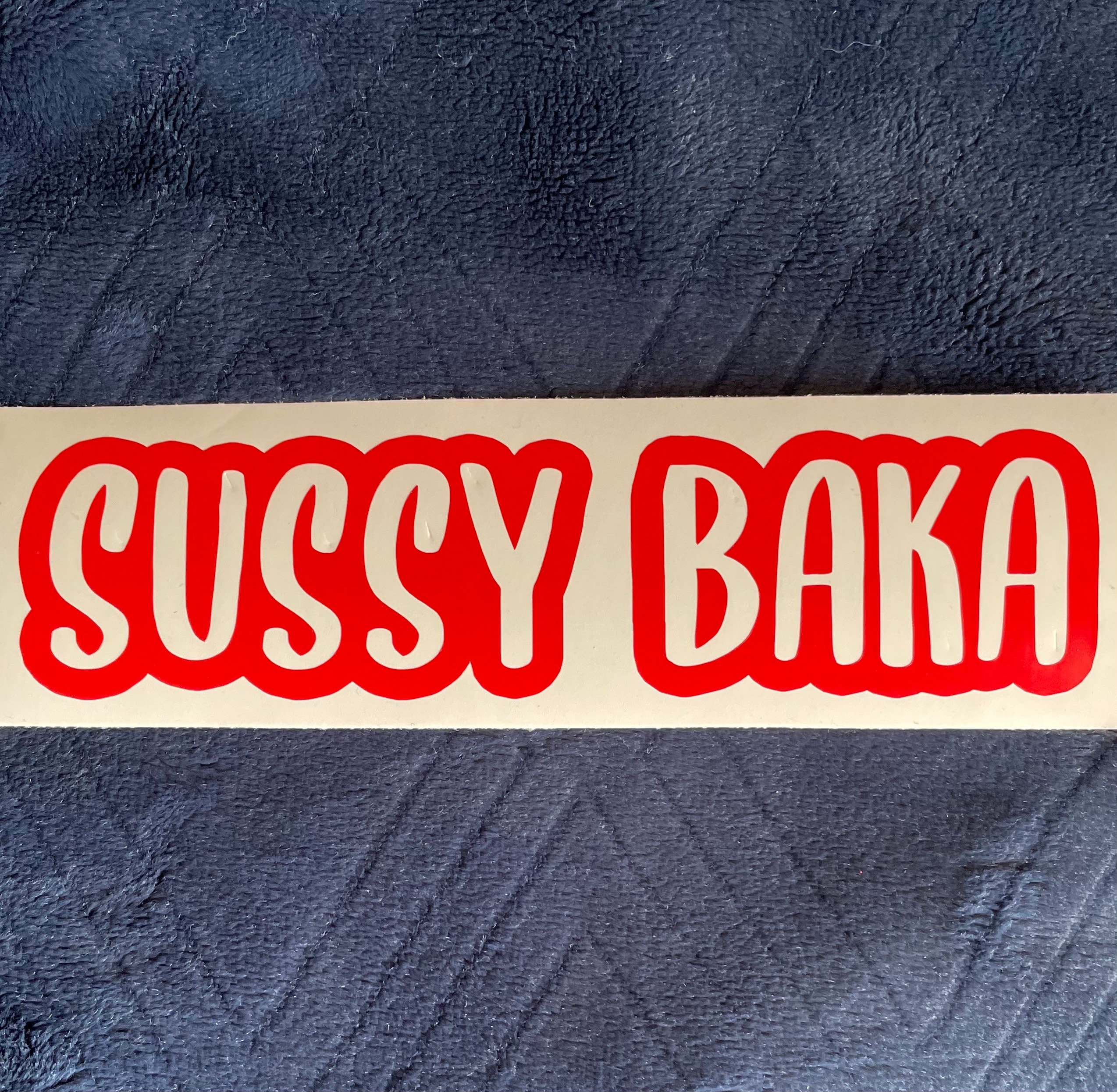 Why you such a sussy baka? | Sticker