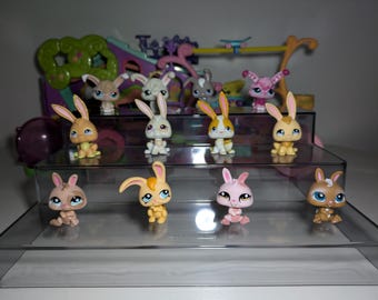 authentic lps littlest pet shop rabbit figures