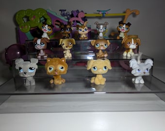 authentic lps littlest pet shop dog figures