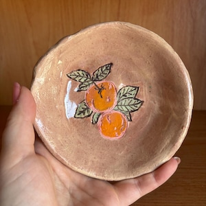 Small ceramic plate