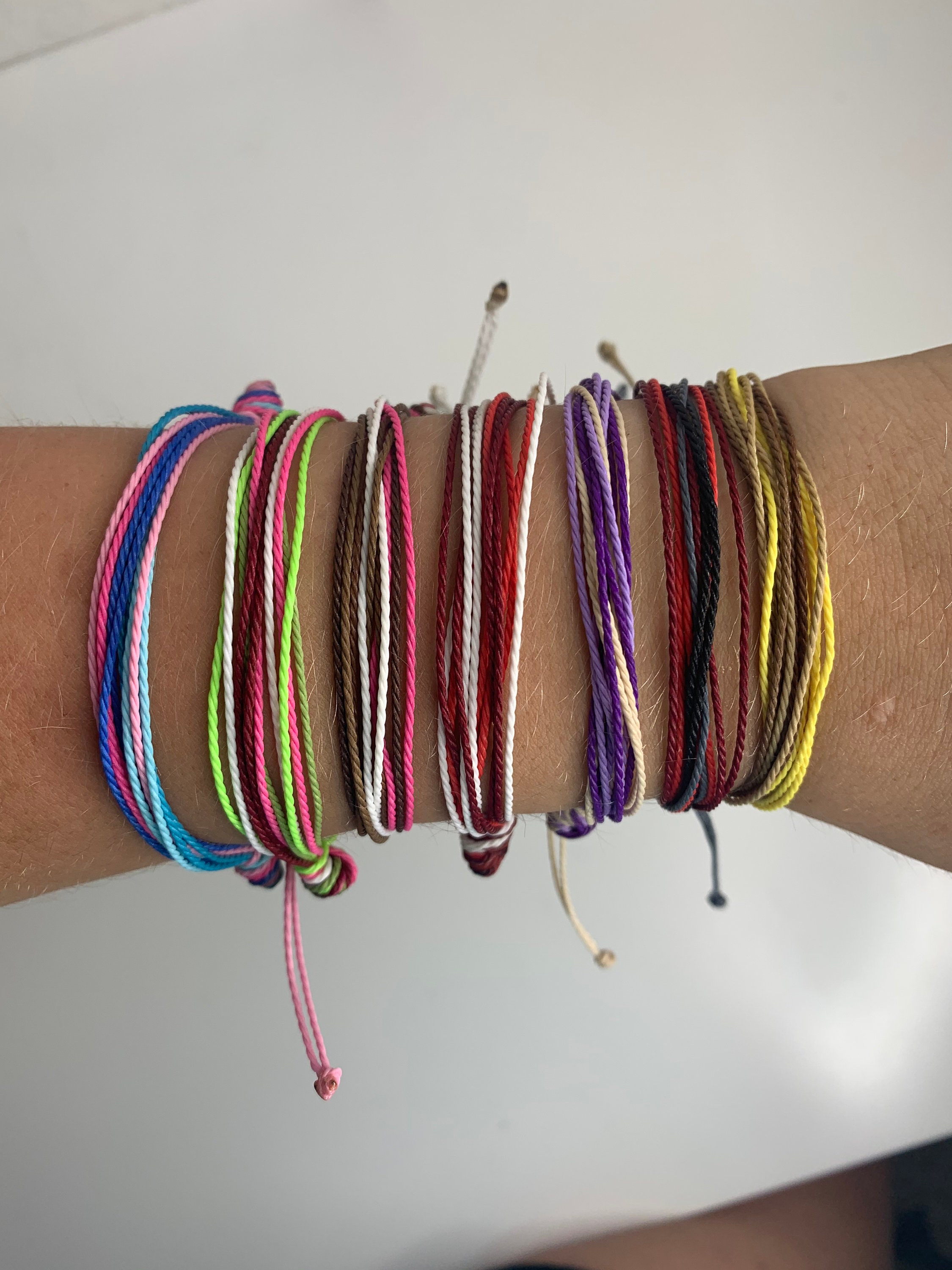 Bulk Pura Vida Friendship Bracelets Etsy