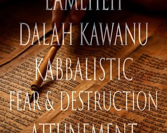 Lameheh Dalah Kawanu 151 Kabbalistic Grimoire and Distance Attunement
