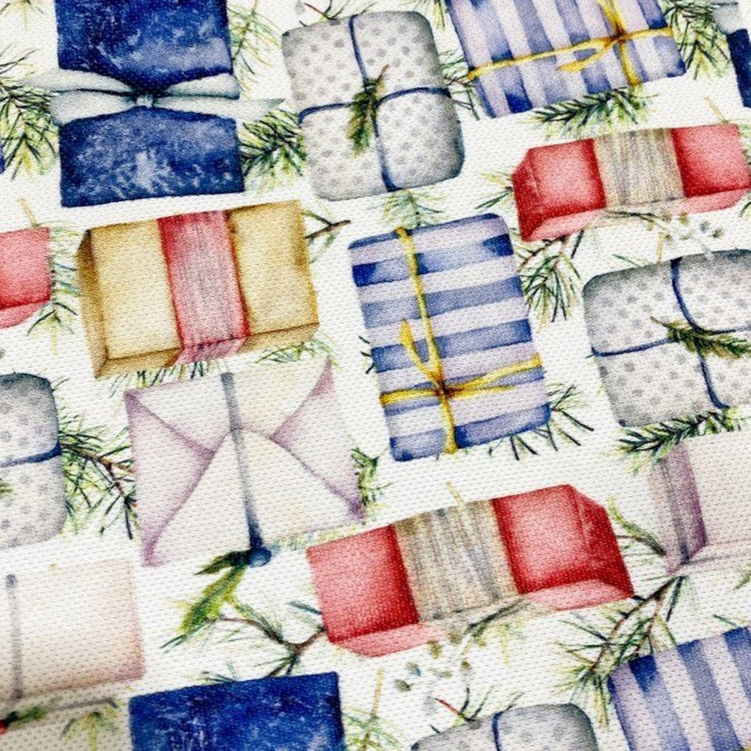 Christmas Decor Fabric 54 Sold by the Yards Noel Etsy