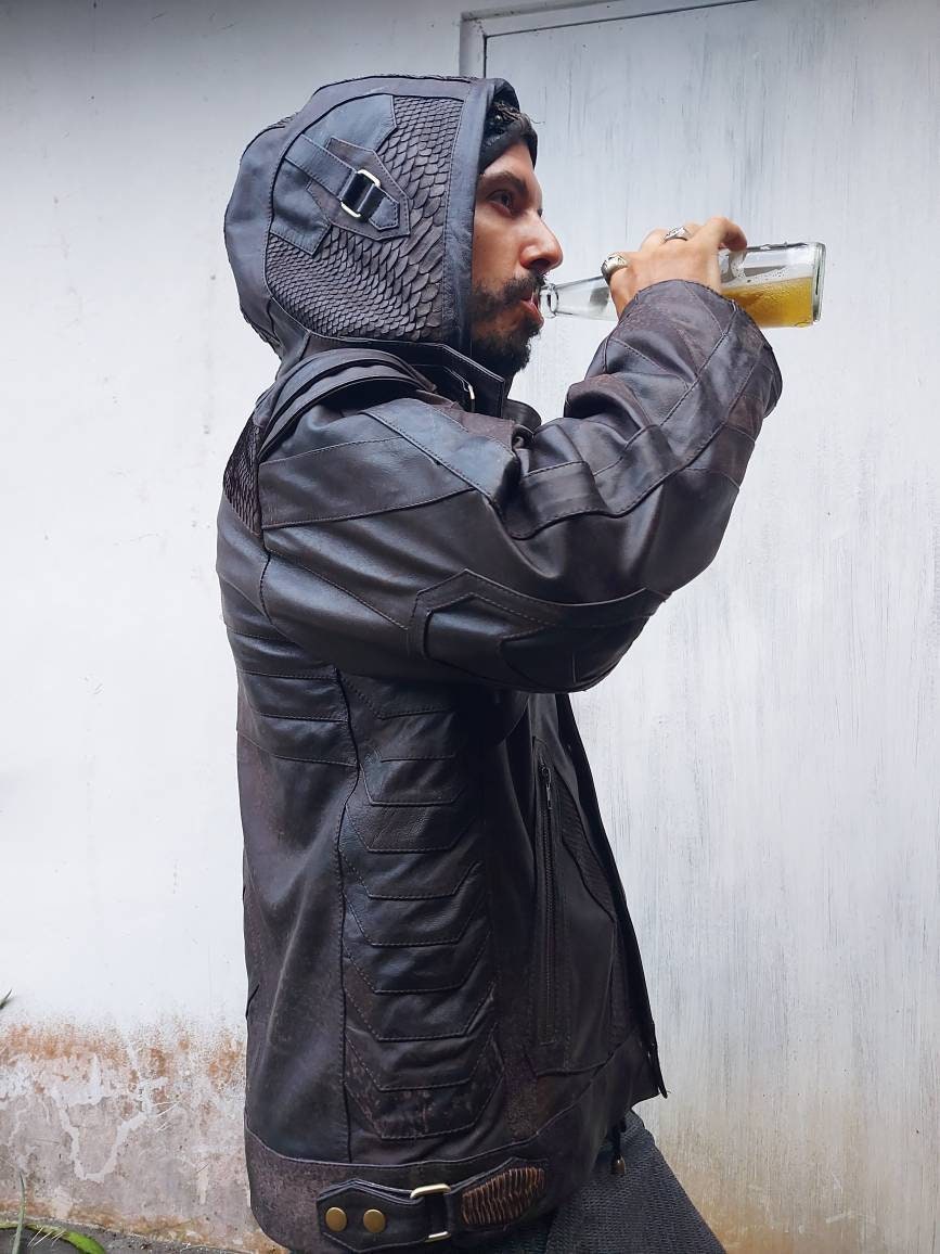 Men's Leather Jacket | Winter Jacket | Urban Ninja | Biker Men's Leather Jacket | Winter Jacket | Urban Ninja | Biker