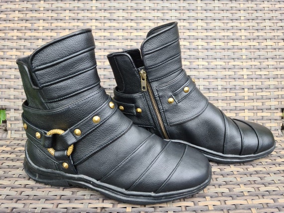 Botas steampunk botas de hombre botas de cuero - Etsy México