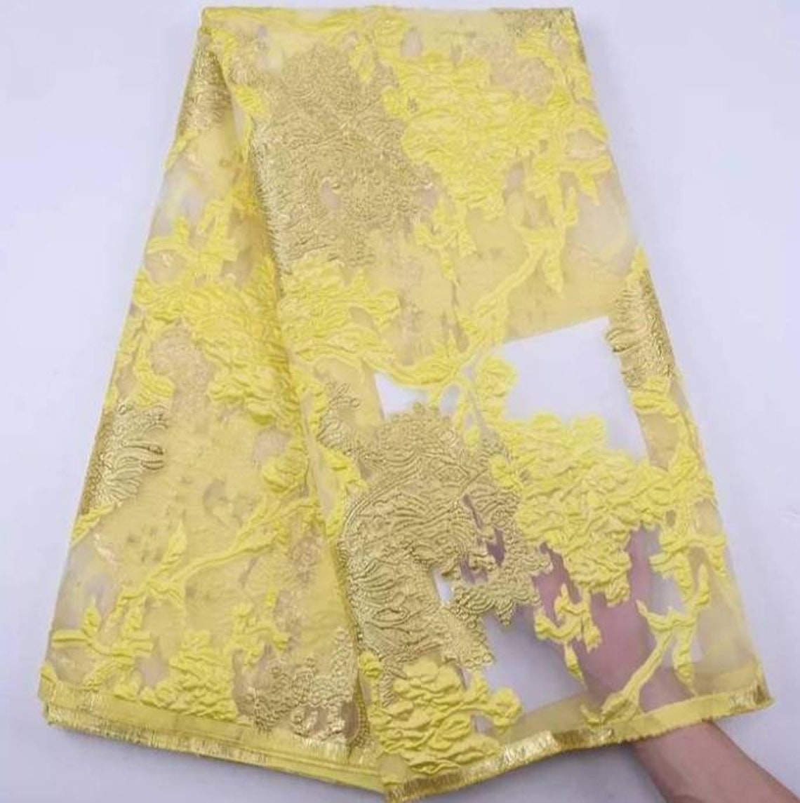 African Lace Fabric Brocade Lace Fabric High Quality Nigerian Lace