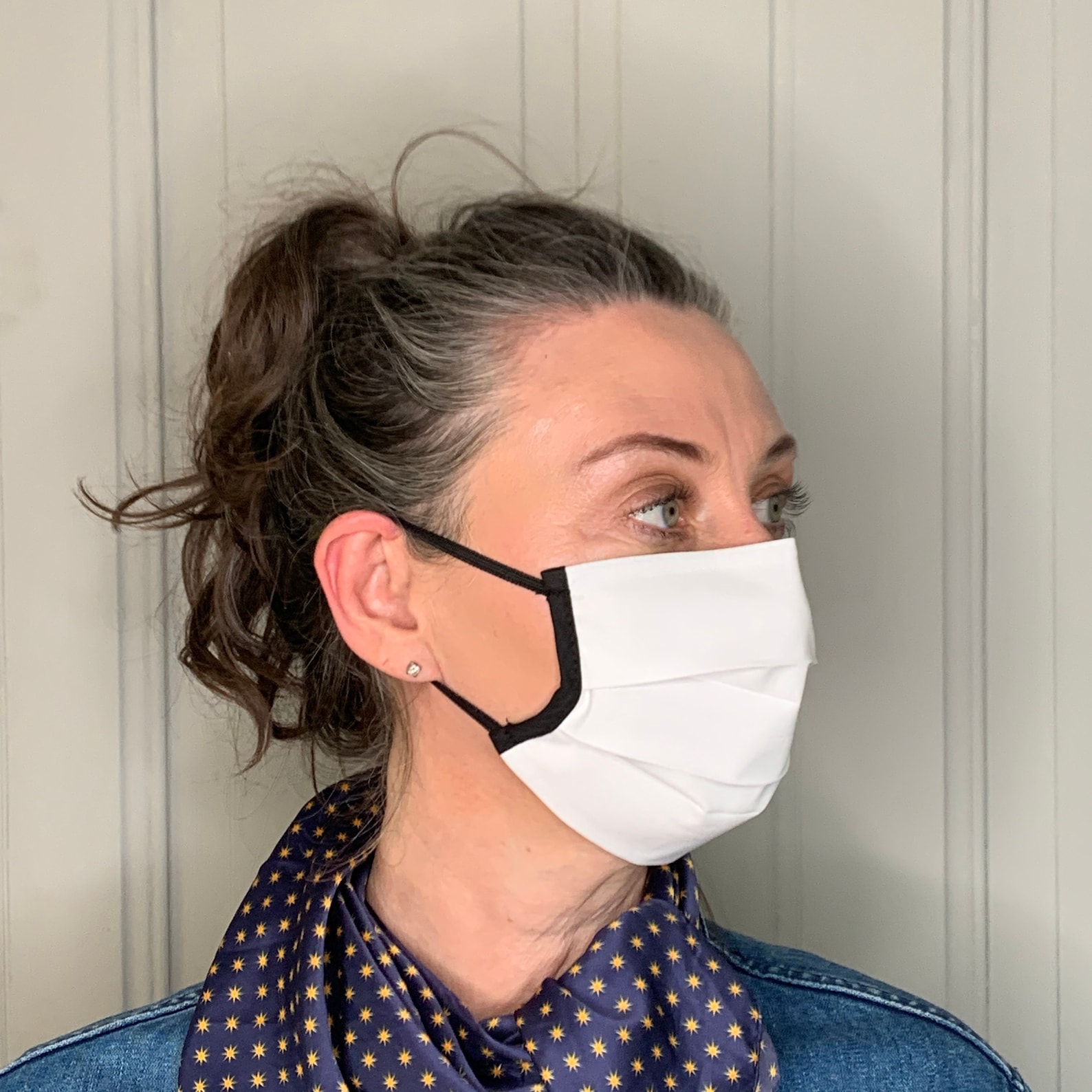 Face Masks with Nose Wire bridge strip Pleated Washable & Etsy