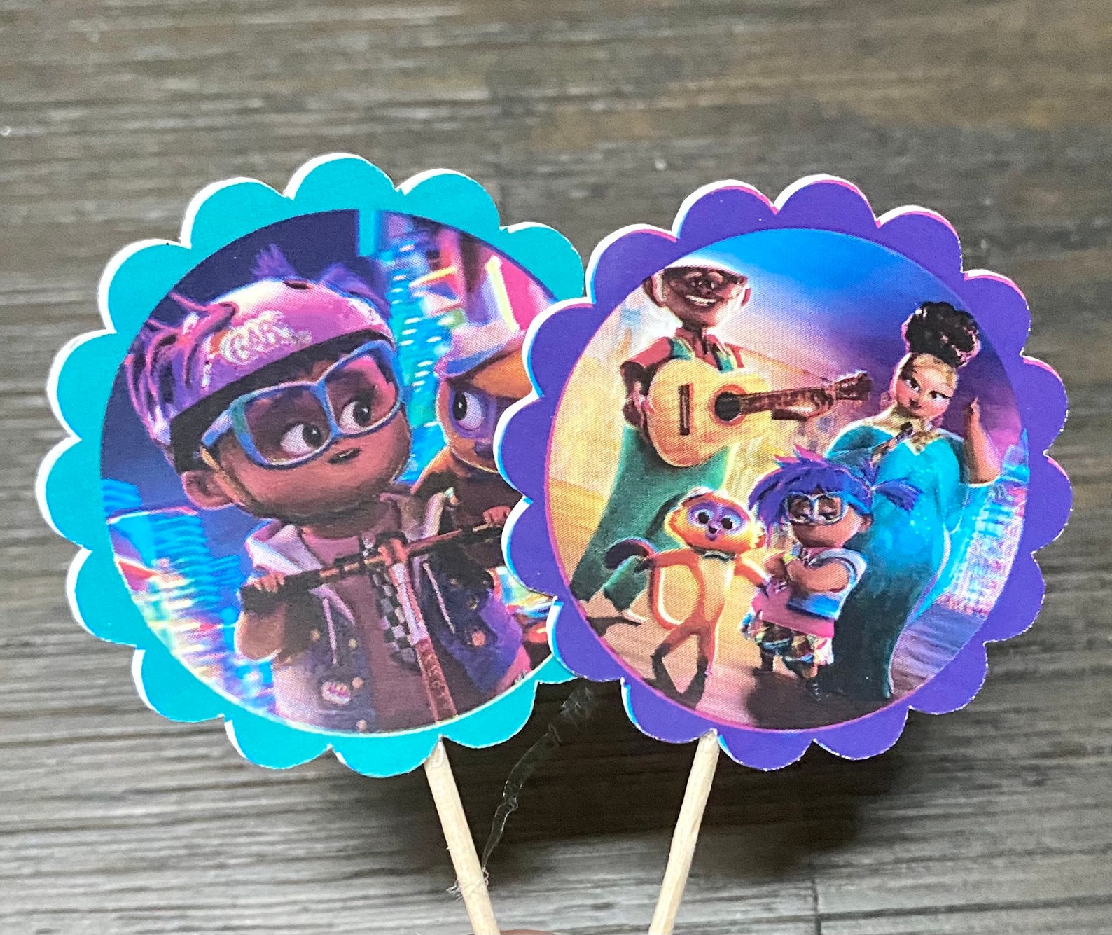 Customize Vivo Movie Cake Topper and Cupcake Topper Pack Boy - Etsy