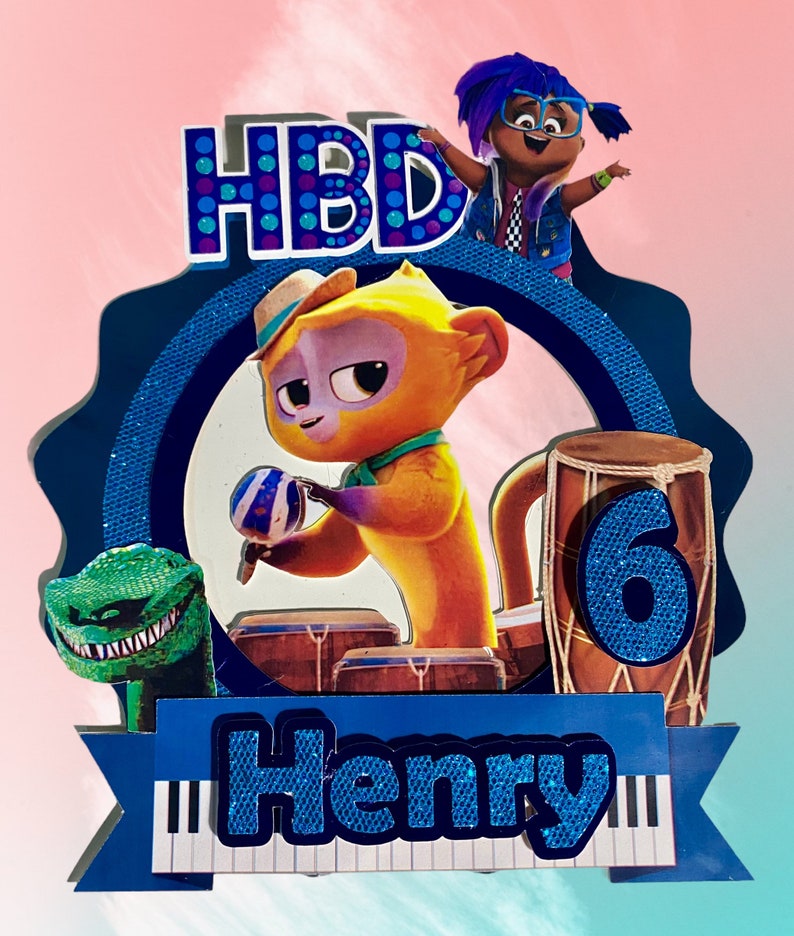 Customize Vivo Movie Cake Topper Boy Cake Topper Girl Cake - Etsy