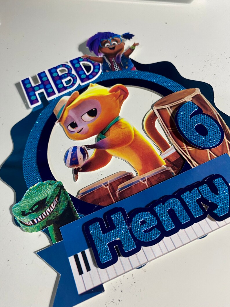 Customize Vivo Movie Cake Topper Boy Cake Topper Girl Cake - Etsy
