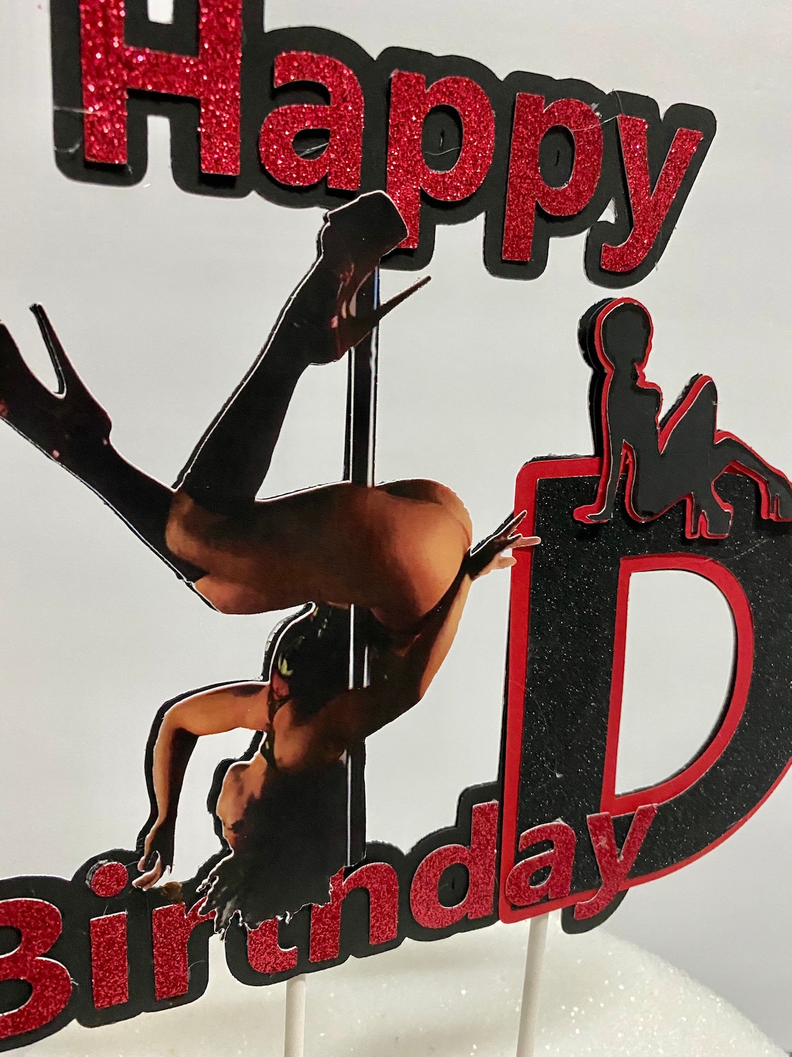 Customize Stripper Cake Topper Mens Cake Topper Girl Cake - Etsy