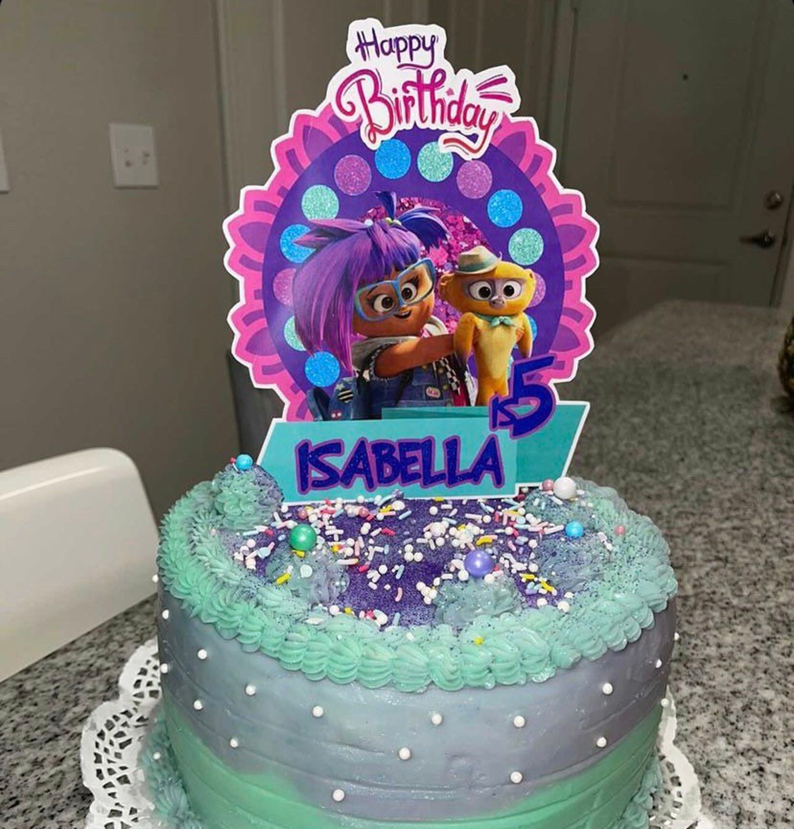 Customize Vivo Movie Digital Cake Topper and Cupcake Topper | Etsy