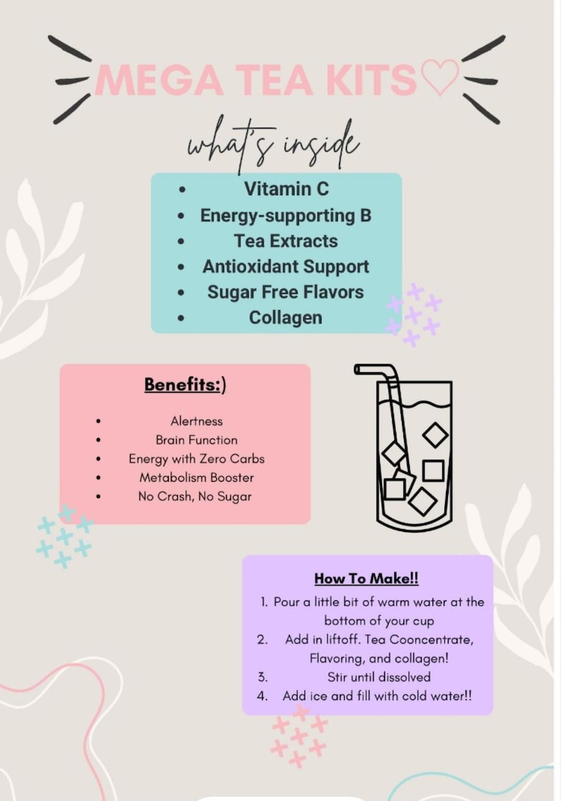 Cupid Herbalife Loaded Tea Kit – Invigorating Flavors for Energy Focus ...