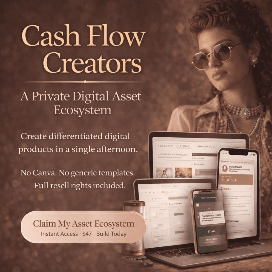 Cash Flow Creators Bundle - Digital Product Bundle With Full Resell ...