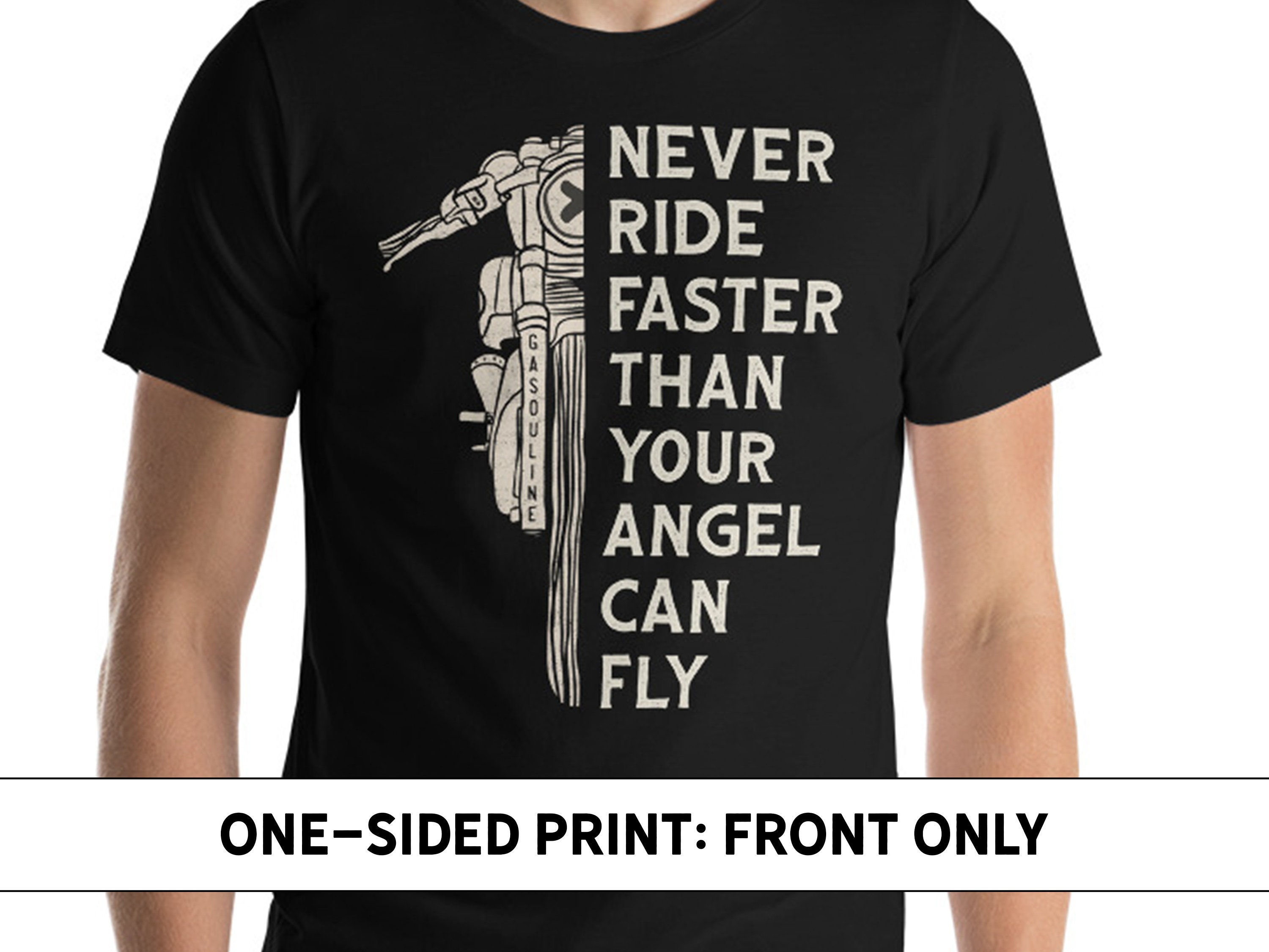 Never ride faster than your angel deals