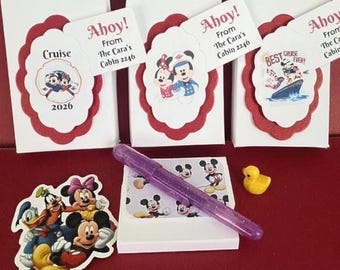 3er-Set Disney Cruise Geschenkboxen, Fish Verlängerungsgeschenke, Pixie Dust Geschenke. SCHNELLER VERSAND