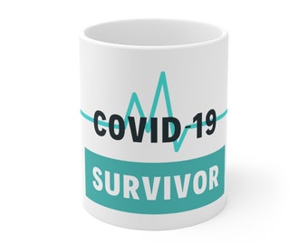 Covid Survivor Mug 11oz