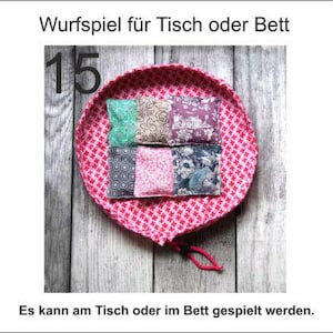 Stół do gry w rzucanie, stymulacja dotykowa, torba z materiału, poduszka z pestek wiśni, demencja, choroba Alzheimera, ADHD, autyzm, pacjenci seniorzy, dzieci, torba do rzucania