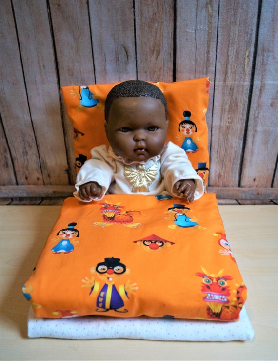 5piece Set Dolls Bed Linen for Doll's Carriage Doll Bed Etsy UK