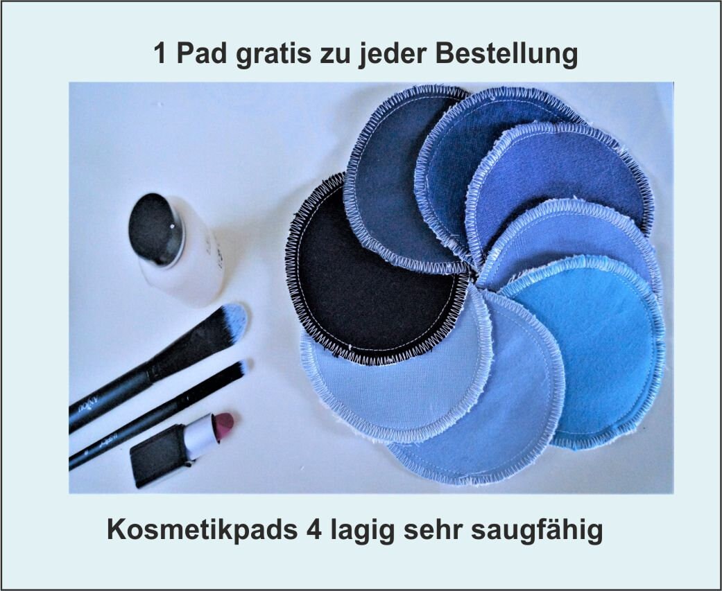 10 Pieces Organic Makeup Pads Cosmetic Pads Cotton Washable Etsy