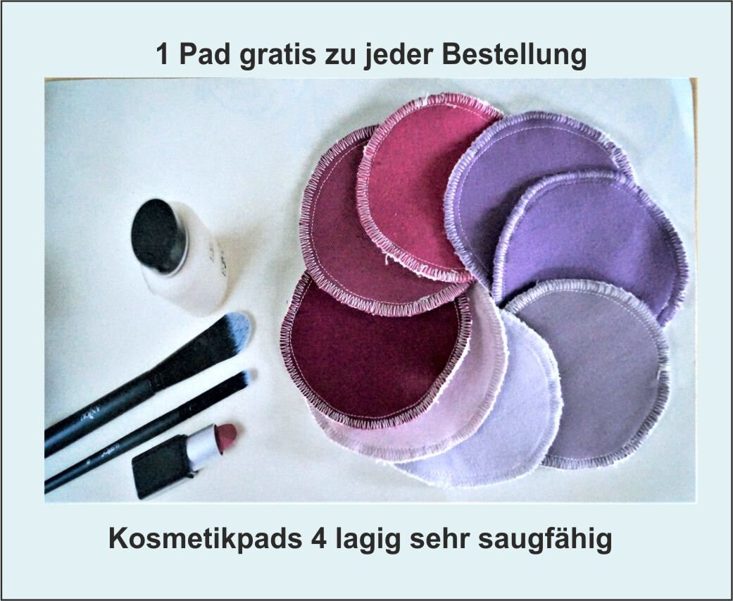 10 Pieces Organic Makeup Pads Cosmetic Pads Cotton Washable Etsy