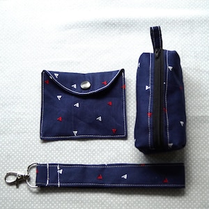 Set sleutelhangers, TaTüTa + organizer voor bankkaarten, ID, rijbewijs, verzekeringskaart, visitekaartjes, cadeau, verjaardag