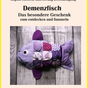 Manta antiestrés con forma de pez para la demencia, manta para la demencia, manta sensorial para el Alzheimer, TDAH, autismo, terapia, habilidades motoras hápticas, habilidades sensoriales, personas mayores, Día de la Madre, Día del Padre, regalo de cumpleaños