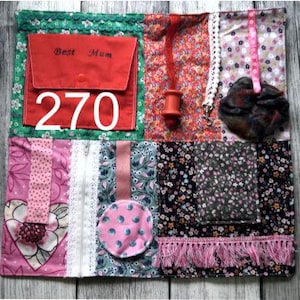 Demencia manta mariposa flores mamá cebra niño oso de peluche mapache rana Alzheimer TDAH autismo habilidades motoras hápticas Día de la Madre Día del Padre cumpleaños