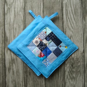 Set Potholders Kitchen Cooking Baking Grilling Decoration Gift Mother&#39;s Day Birthday Oven Gloves